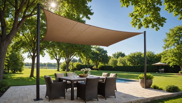 Élevez votre extérieur avec la voile d'ombrage idéale